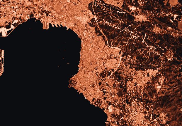 Χάρτης απορρόφησης αργιλικών ορυκτών