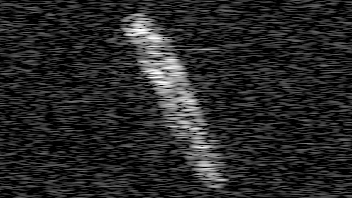 Πλοίο σε αγκυροβόλιο, X-band spotlight, 0,25 s